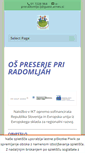 Mobile Screenshot of os-preserjeradomlje.si